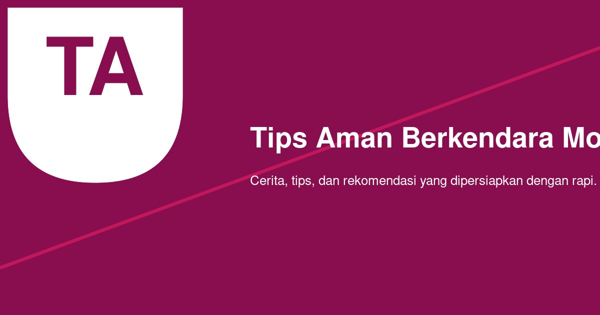 Mengapa Tangan Cepat Pegal Saat Naik Motor Jarak Jauh dan Bagaimana Mengatasinya?
